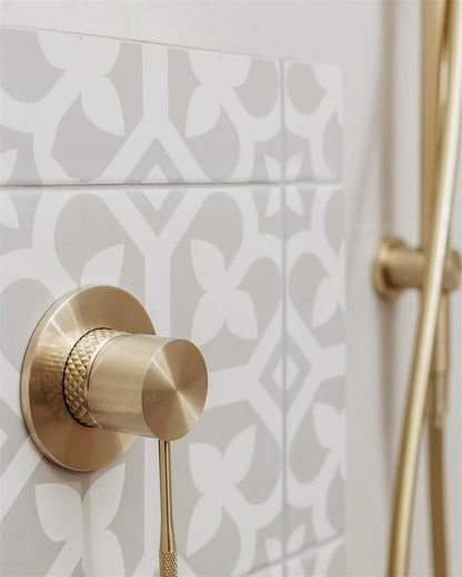 Regendoucheset Valencia – Brushed Gold - Air shower II - Met inbouwmengkraan