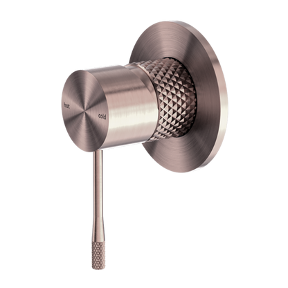 Regendoucheset Valencia – Brushed Bronze - Air shower II - Met inbouwmengkraan
