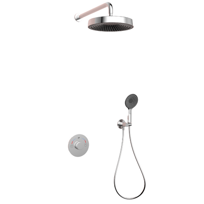 Built-in Rain Shower Set Amalia - Chrome