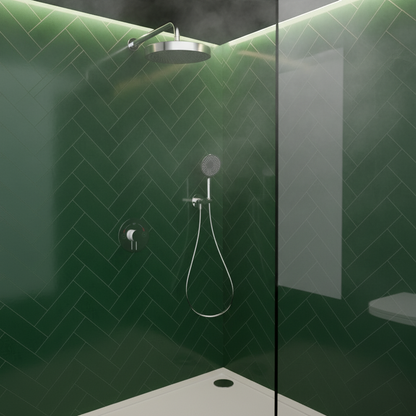 Built-in Rain Shower Set Amalia - Chrome