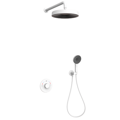 Built-in Rain Shower Set Amalia - White