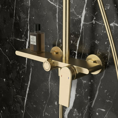 Opbygging regndusjsett Cynthia - Matt svart