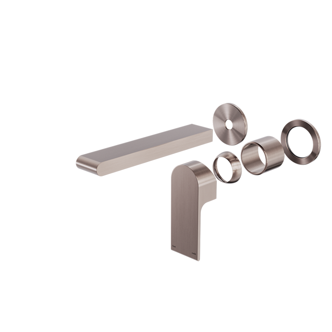 Inbouw wastafelkraan Portofino – Zonder achterplaat - Brushed bronze