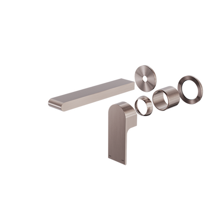Inbouw wastafelkraan Portofino – Zonder achterplaat - Brushed bronze